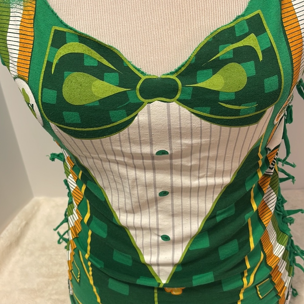 Hand made cut out St Patrick’s Day top. In size Small/Medium - Picture 2 of 5